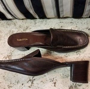 Bass & Co "Cecile" Womens' Brown Slip-On Sz 11